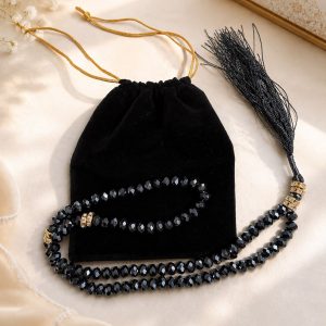 IKHLAS Premium Crystal Tasbih – 100 Beads
